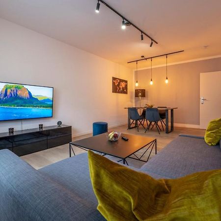 Flair: Stylisches Apartment - Netflix - Basf - Uni Mannheim ลุดวิกส์ฮาเฟน อัม ไรน์ ภายนอก รูปภาพ