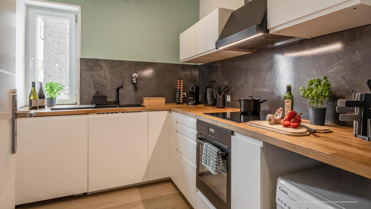 Flair: Stylisches Apartment - Netflix - Basf - Uni Mannheim ลุดวิกส์ฮาเฟน อัม ไรน์ ภายนอก รูปภาพ