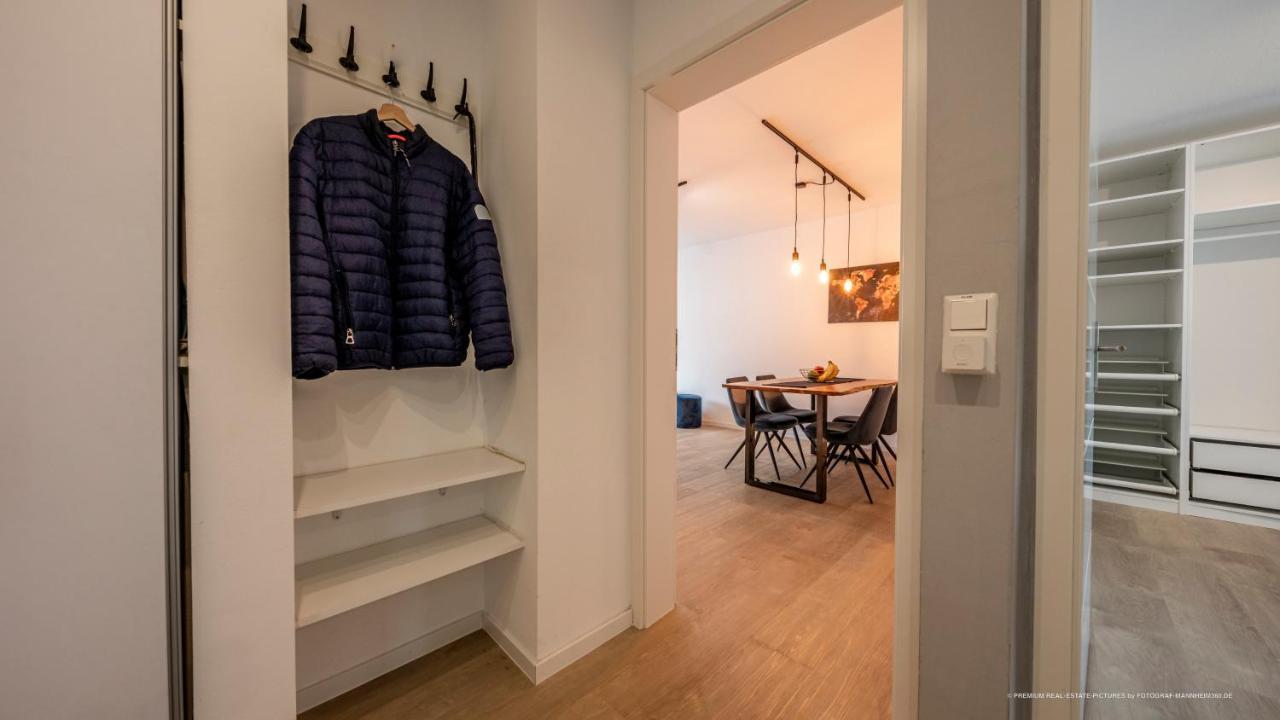 Flair: Stylisches Apartment - Netflix - Basf - Uni Mannheim ลุดวิกส์ฮาเฟน อัม ไรน์ ภายนอก รูปภาพ