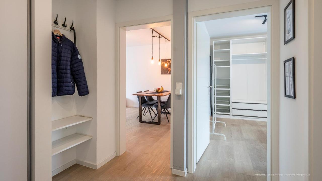 Flair: Stylisches Apartment - Netflix - Basf - Uni Mannheim ลุดวิกส์ฮาเฟน อัม ไรน์ ภายนอก รูปภาพ