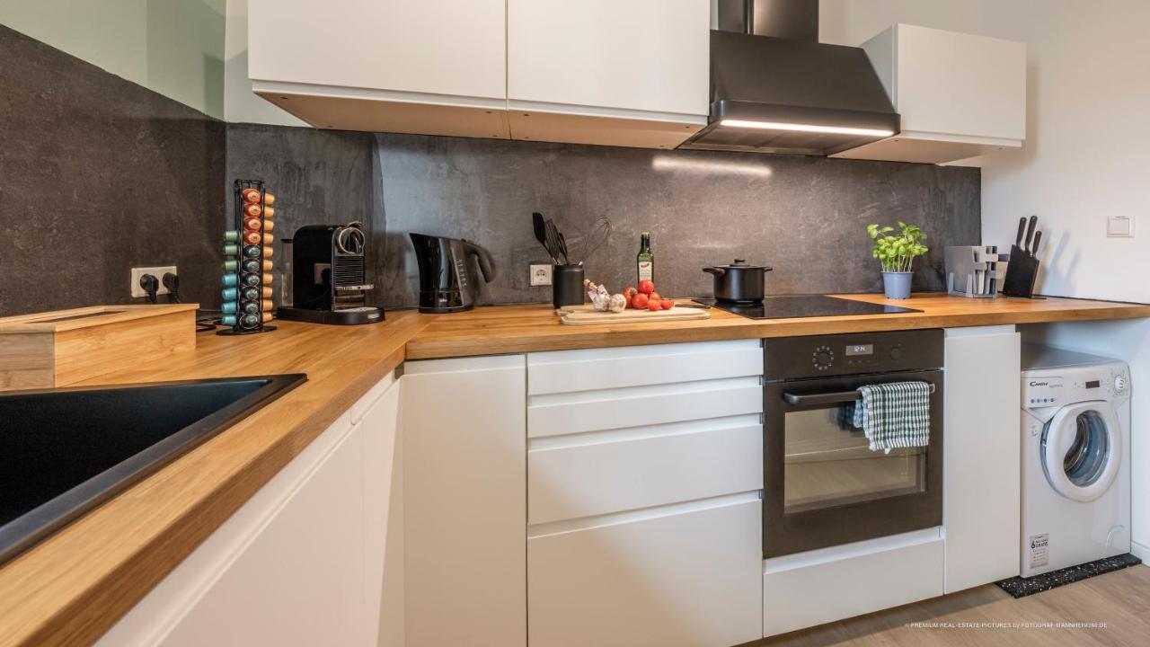 Flair: Stylisches Apartment - Netflix - Basf - Uni Mannheim ลุดวิกส์ฮาเฟน อัม ไรน์ ภายนอก รูปภาพ