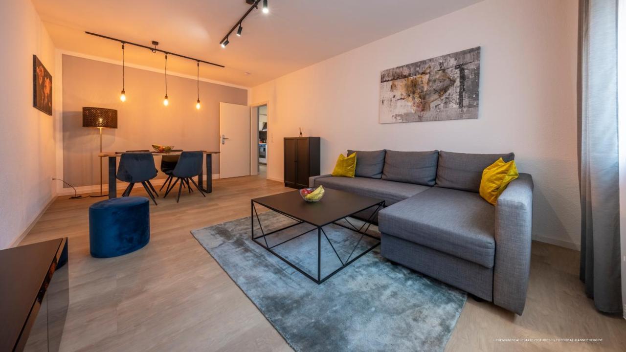 Flair: Stylisches Apartment - Netflix - Basf - Uni Mannheim ลุดวิกส์ฮาเฟน อัม ไรน์ ภายนอก รูปภาพ