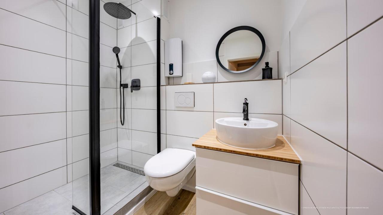 Flair: Stylisches Apartment - Netflix - Basf - Uni Mannheim ลุดวิกส์ฮาเฟน อัม ไรน์ ภายนอก รูปภาพ